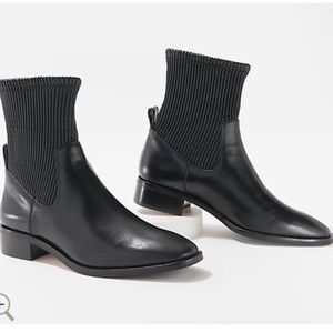 Louise et Cie Stretch Ankle Boots - Silko        Size 7 I brand new in the box